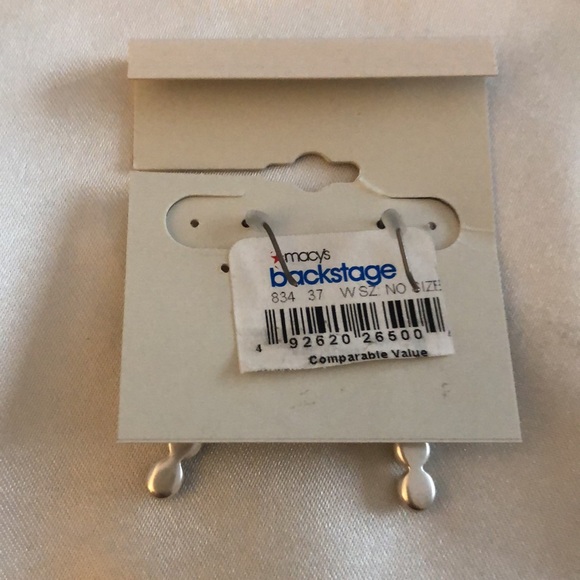 Lucky Brand Silver Tone Cross Drop Earrings Turquoise Accents NWT - Picture 10 of 10